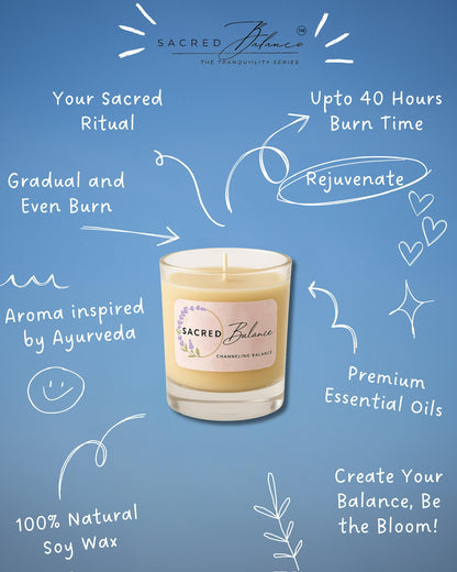 Balance & Bloom Kit By Sacred Balance™️ - 2 Luxury Aroma Candles